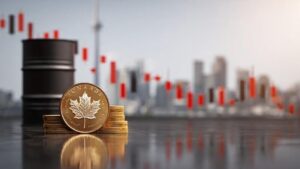 Canadian Dollar Weakens as Oil Prices Drop on Middle East Peace Hopes