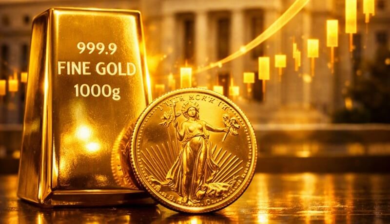 Gold Rises After Federal Reserve Holds Interest Rates Steady